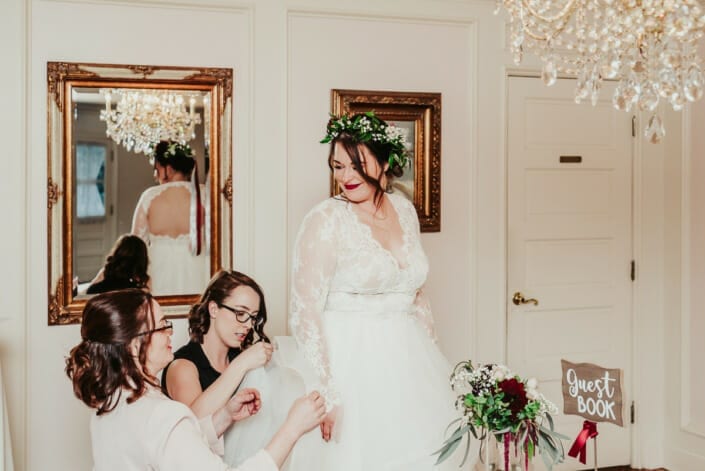 Wedding Bride Getting Ready | Denver Colorado Elopement Photographer