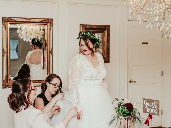 Wedding Bride Getting Ready | Denver Colorado Elopement Photographer