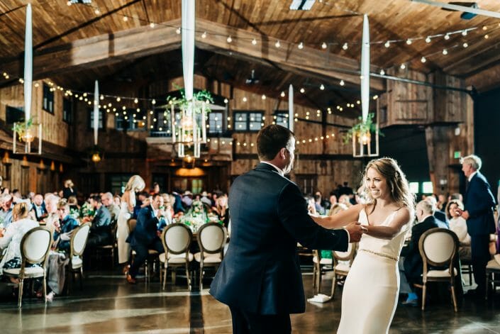 Wedding Dance at Spruce Mountain Ranch | Larkspur Colorado Elopement Photographer