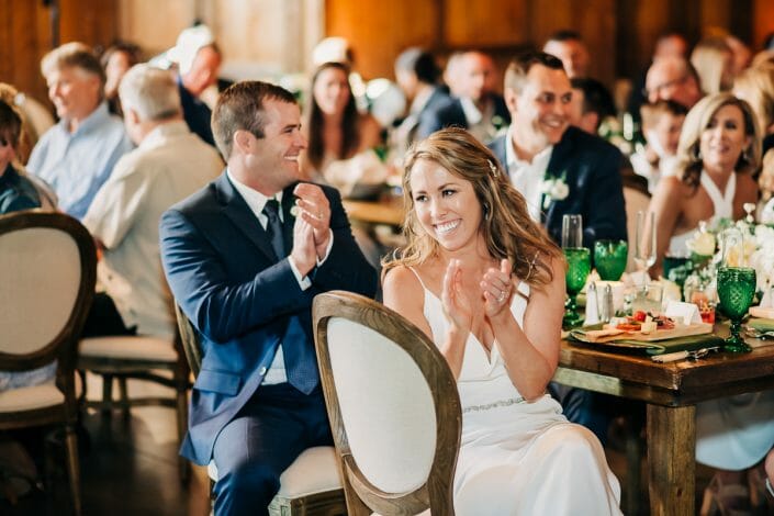Wedding Reception at Spruce Mountain Ranch | Larkspur Colorado Elopement Photographer