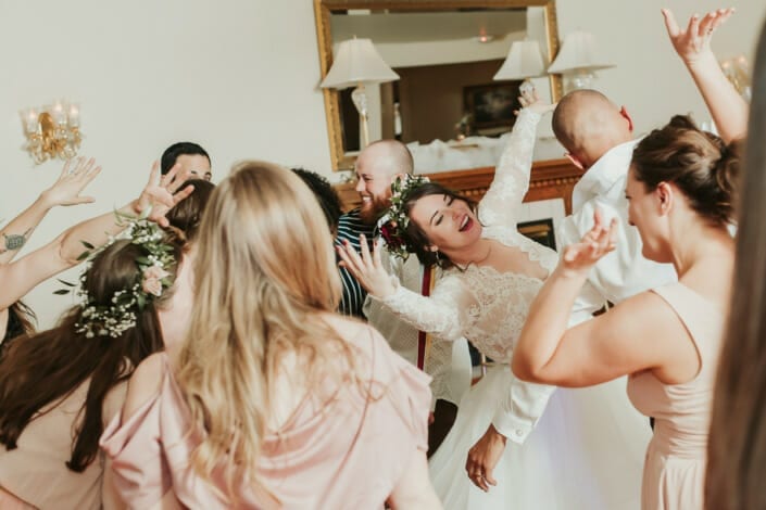 Wedding Reception Dance Party | Denver Colorado Elopement Photographer