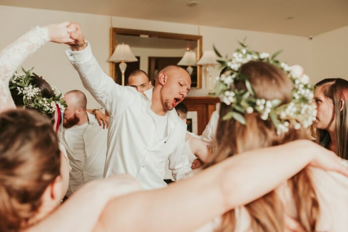 Wedding Reception Dance Party | Denver Colorado Elopement Photographer