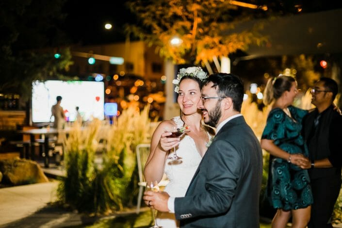 Urban Wedding Reception Photo | Union Fort Collins Colorado Elopement Photographer