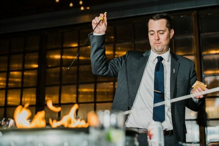 Urban Wedding Reception Photo | Denver Colorado Elopement Photographer