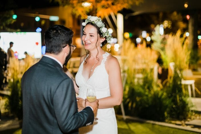 Urban Wedding Reception Photo | Union Fort Collins Colorado Elopement Photographer