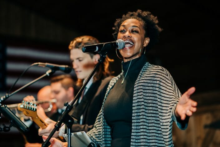 Wedding Reception Band at Spruce Mountain Ranch | Larkspur Colorado Elopement Photographer
