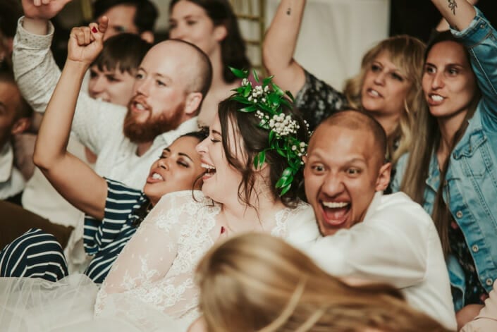 Wedding Reception Dance Party | Denver Colorado Elopement Photographer