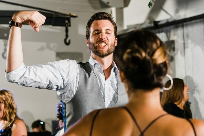 Urban Wedding Reception Photo | Denver Colorado Elopement Photographer