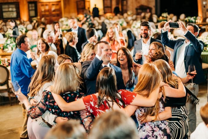 Wedding Reception at Spruce Mountain Ranch | Larkspur Colorado Elopement Photographer