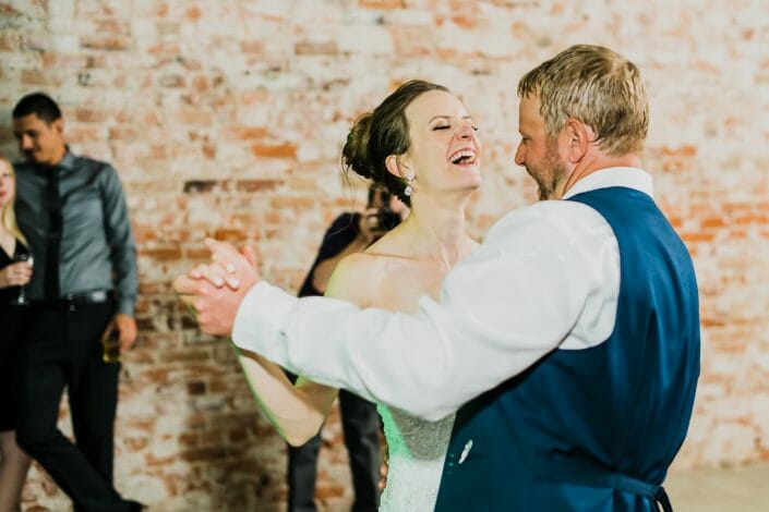 Urban Wedding Reception Photo | Denver Colorado Elopement Photographer