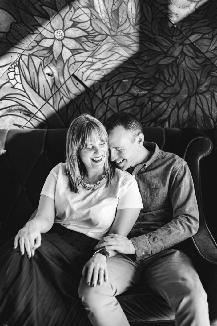 Urban Denver Middleman Bar Portrait | Colorado Engagement Photographer
