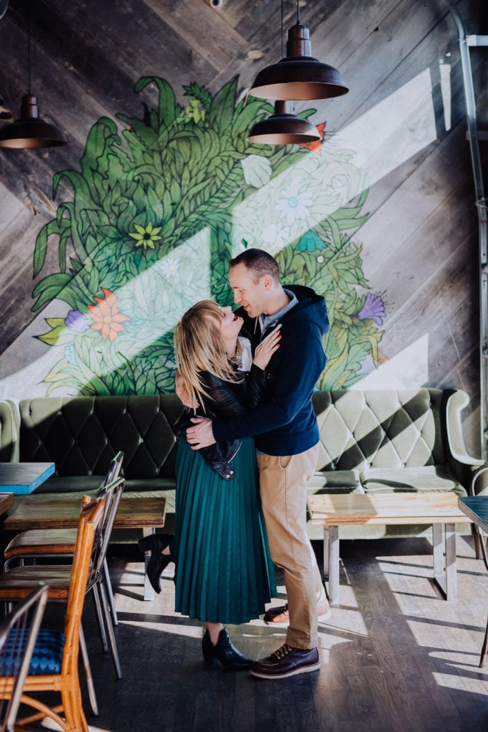 Urban Denver Middleman Bar Portrait | Colorado Engagement Photographer