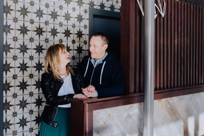 Urban Denver Middleman Bar Portrait | Colorado Engagement Photographer
