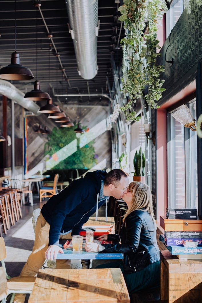 Urban Denver Middleman Bar Portrait | Colorado Engagement Photographer