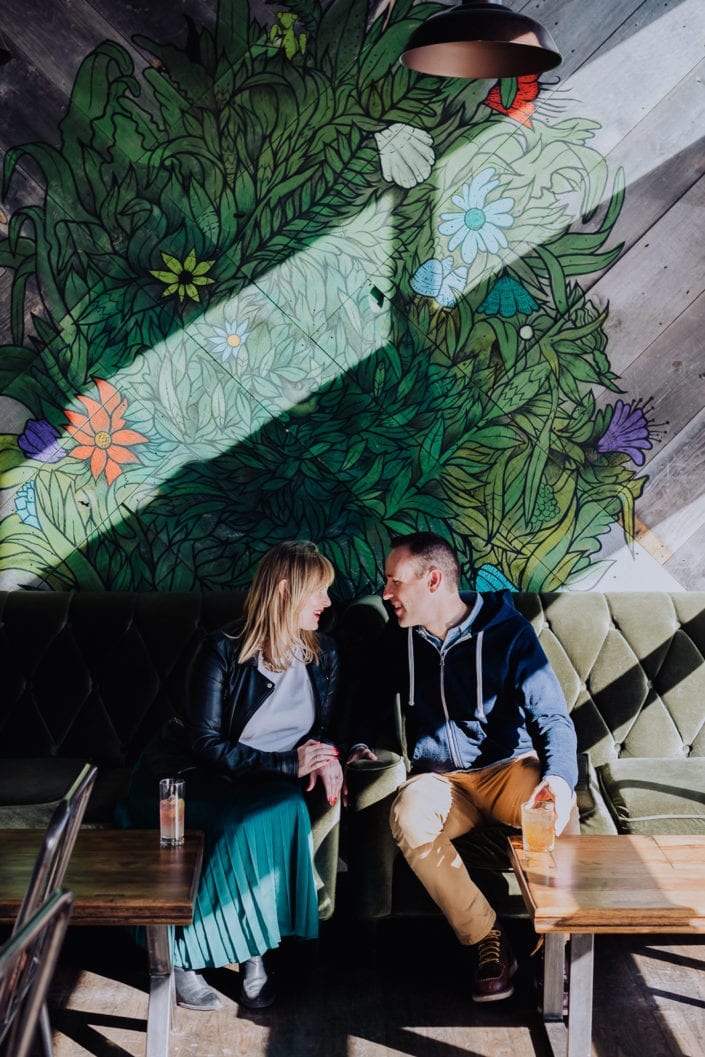 Urban Denver Middleman Bar Portrait | Colorado Engagement Photographer