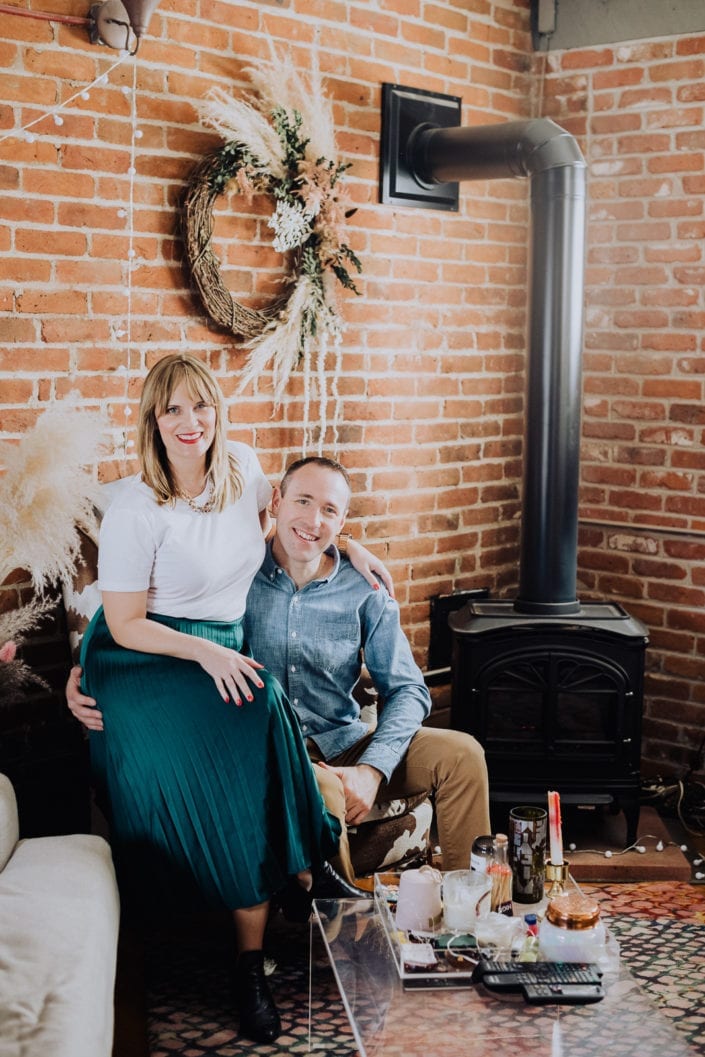 Urban Denver Home Portrait | Colorado Engagement Photographer