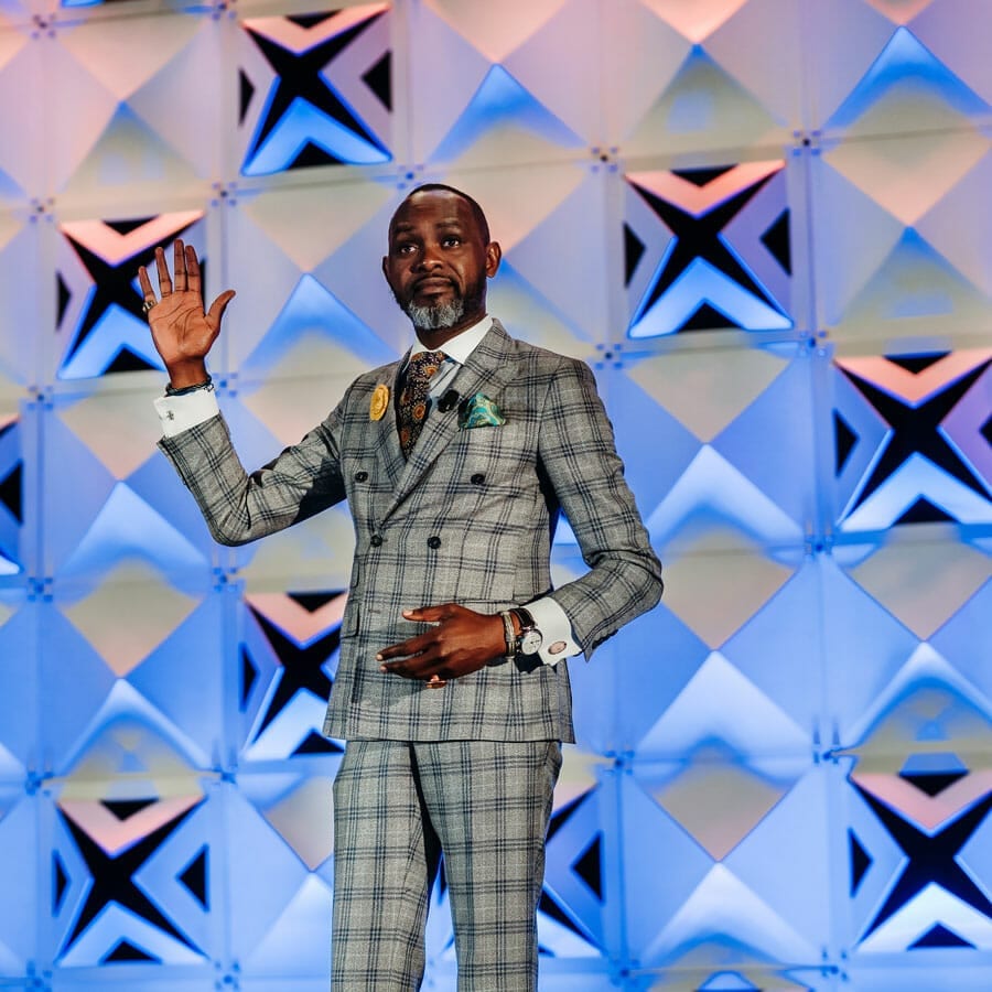 Corporate event photography by From the Hip Photo at a Denver conference