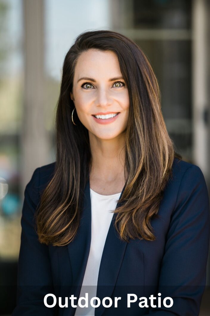 Studio headshot full body portrait photography background options | Lifestyle Home Bokeh