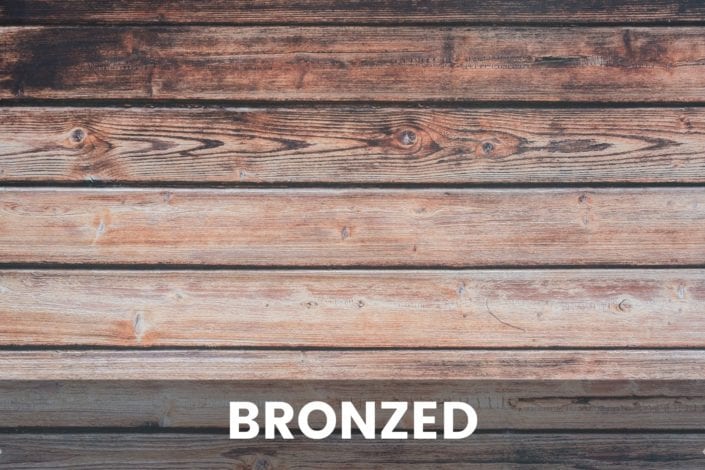 Studio product photography background options | bronzed rustic wood