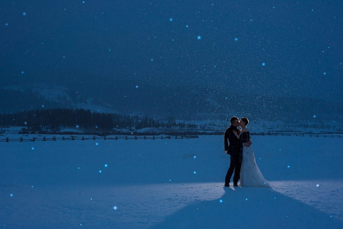 Devils Thumb Ranch wedding photography in the Colorado mountains by From the Hip Photo