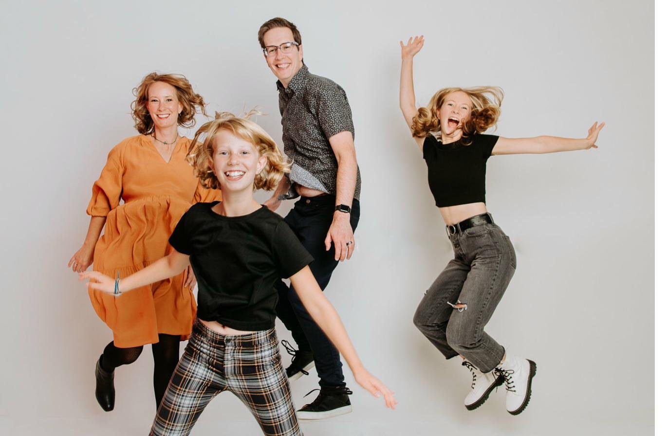Natural family photography moment captured outdoors in Colorado
