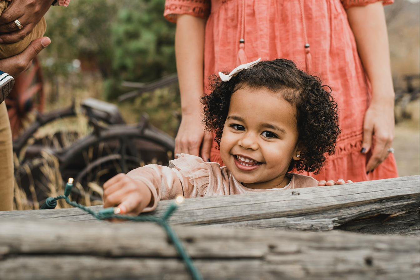 Fun outdoor family photo session in Colorado by From the Hip Photo