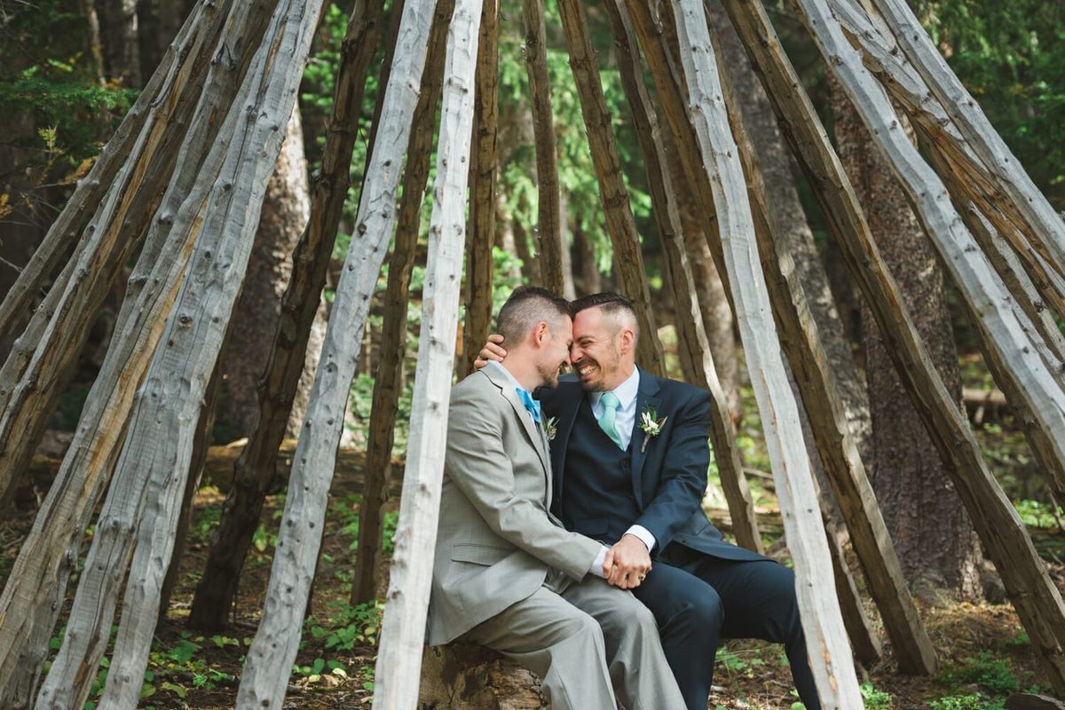 LGBTQ wedding photography in Colorado by From the Hip Photo