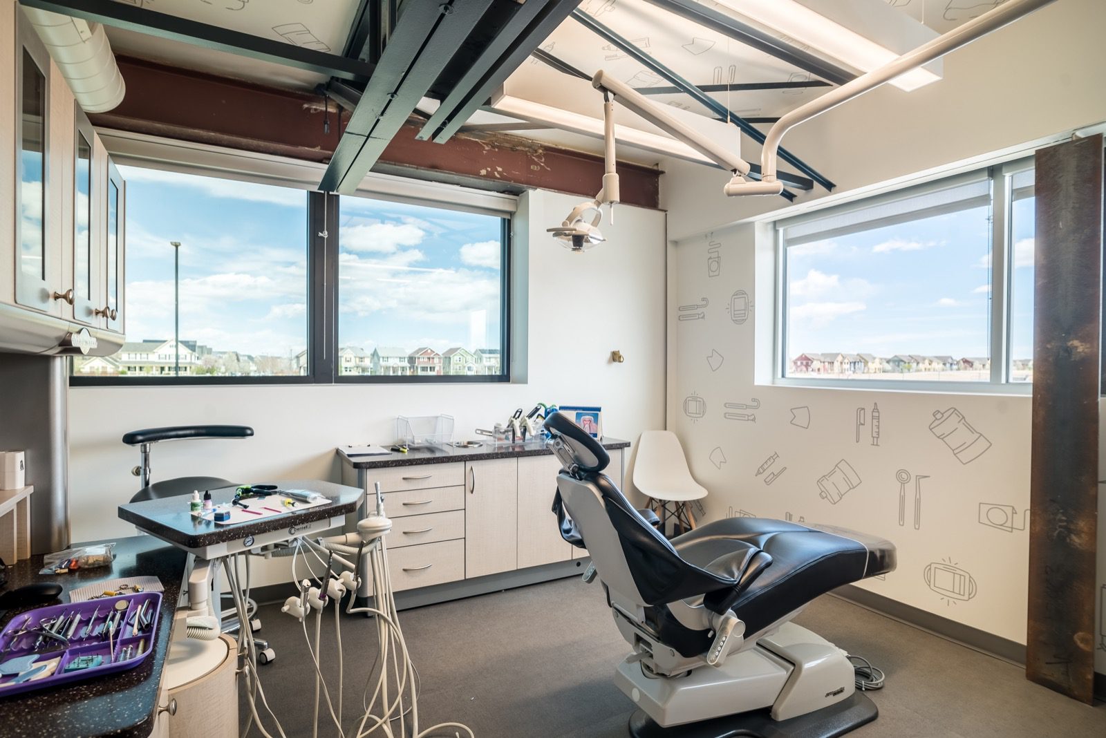 Denver orthodontics office interior by From the Hip Photo