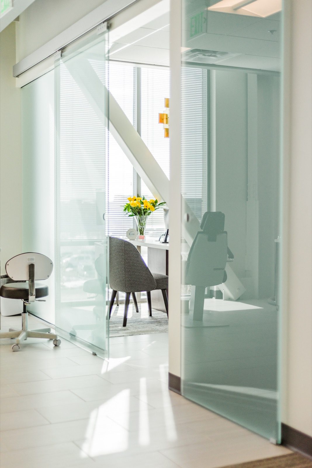 Orthodontics reception area photography by From the Hip Photo