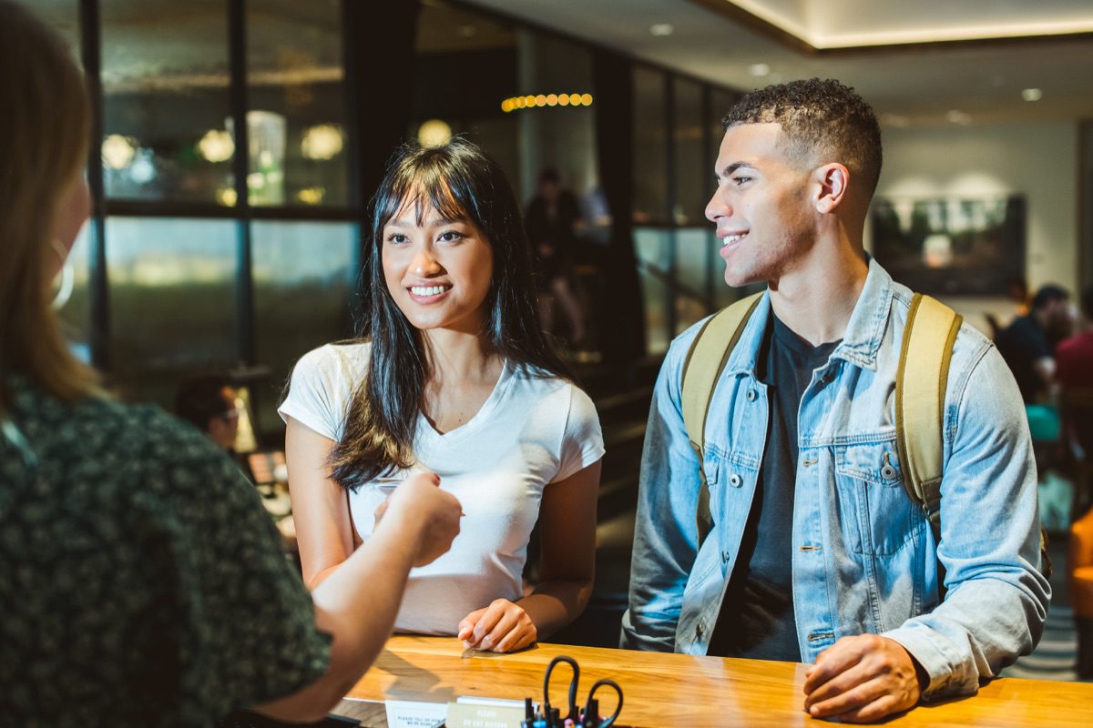 Restaurant interior commercial photography in Denver at Maven Hotel