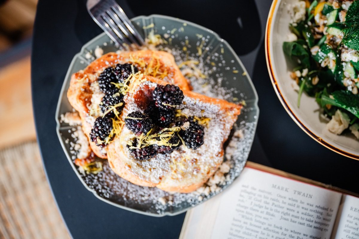 Denver menu photography plated dish