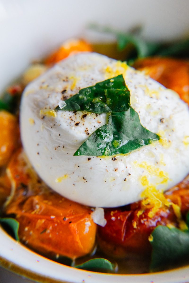 Denver beverage photographer captures craft cocktail with fresh herb garnish