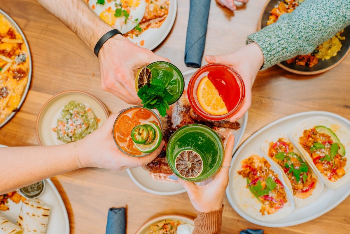 Denver food photographer captures rustic appetizer plating at a local bistro