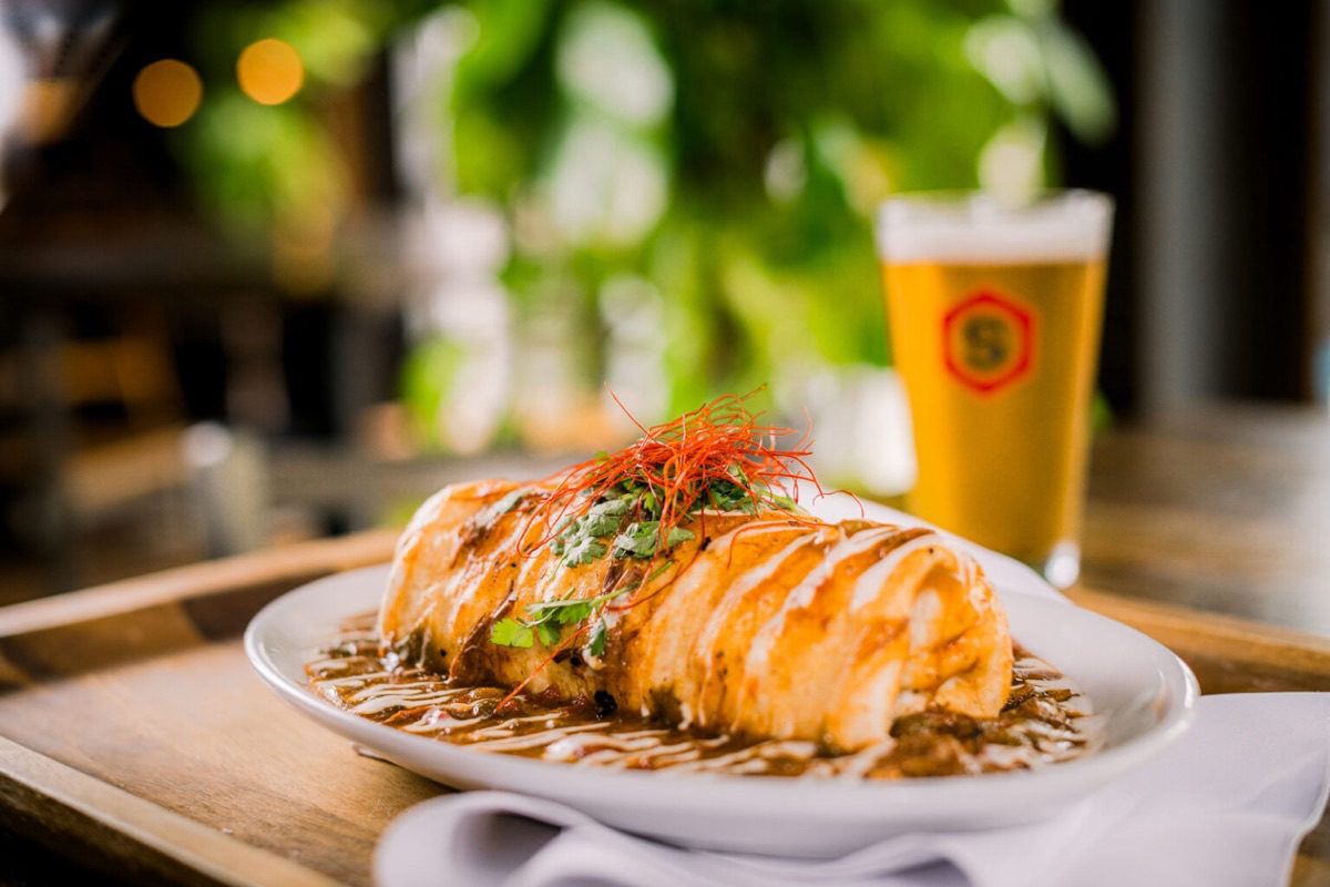 Denver food photographer shoots fire-roasted vegetable platter at local bistro