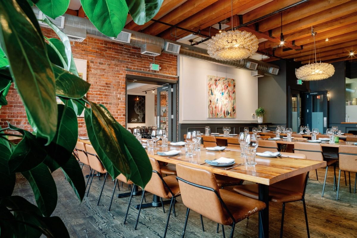 Denver food photographer captures rustic brunch spread at neighborhood cafe