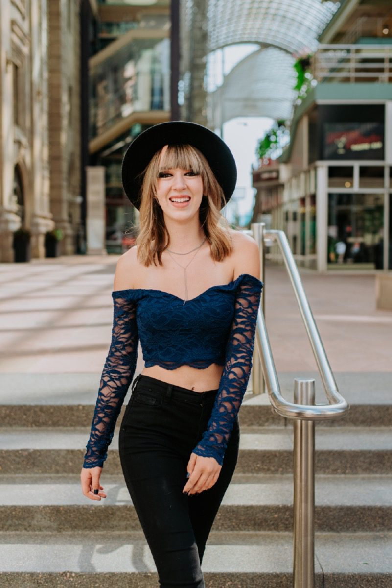 Denver senior portrait photographer friends session