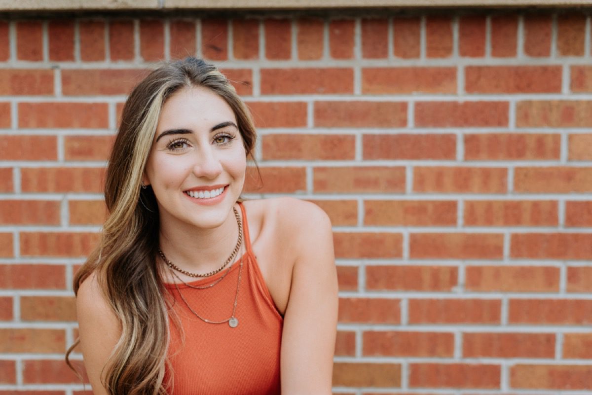 Denver senior portrait photographer downtown session