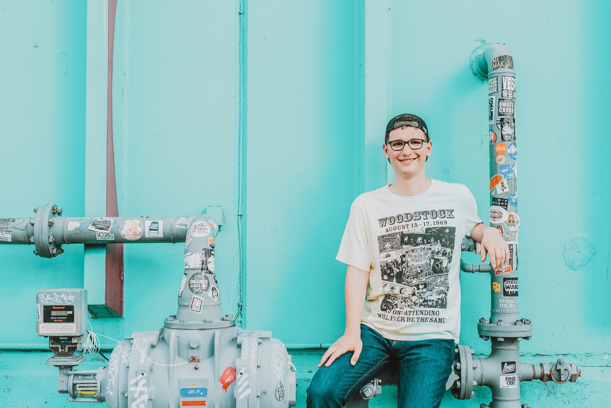 Denver senior portrait photographer Natalia professional portrait