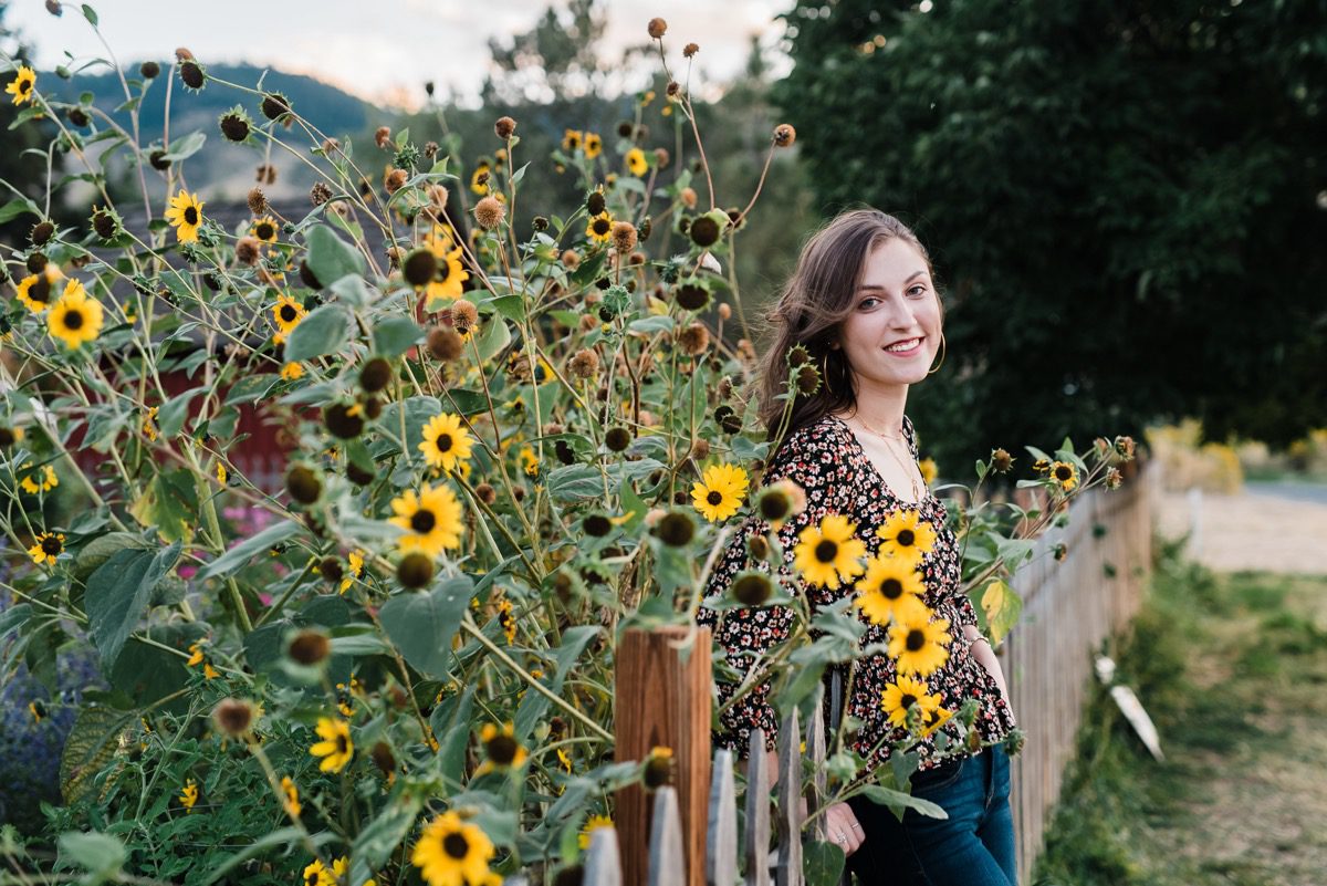 Denver senior portrait photographer modern portrait