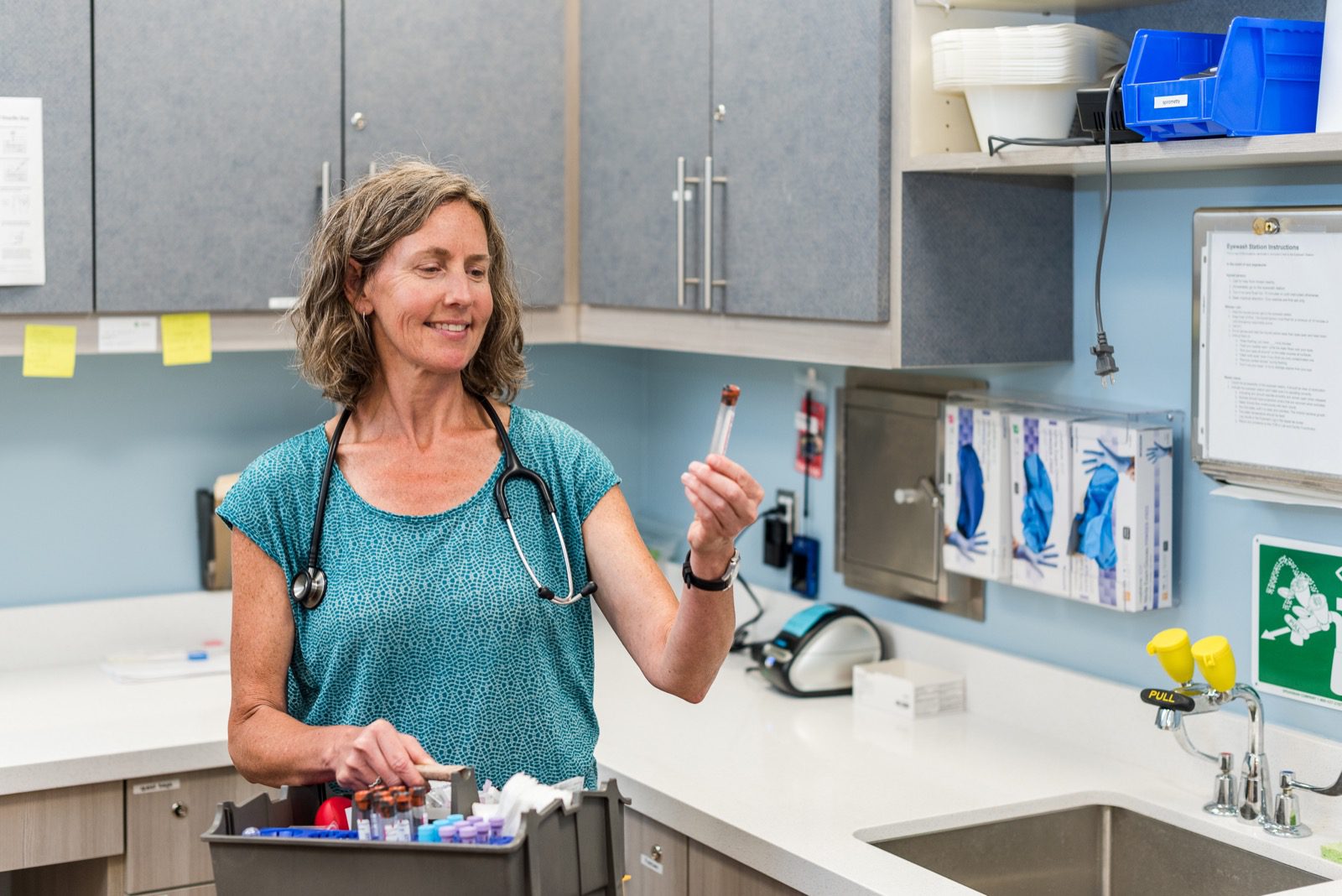 Pediatric waiting area with toys photography
