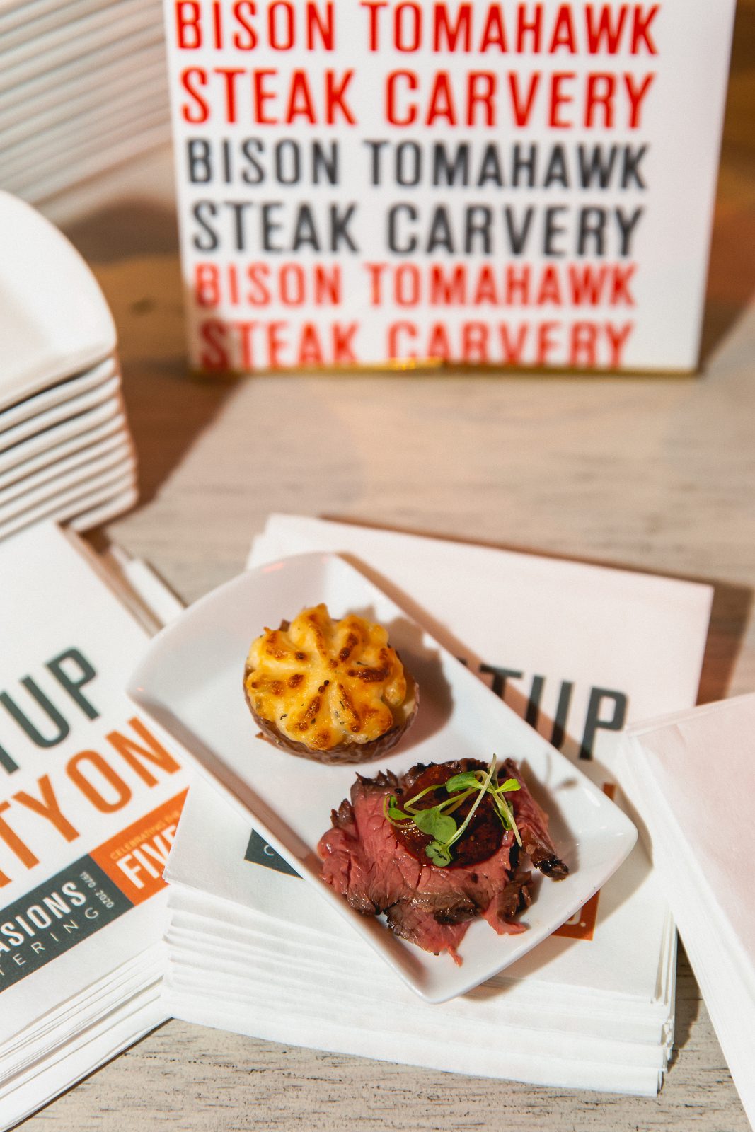 Bison Tomahawk Carvery station