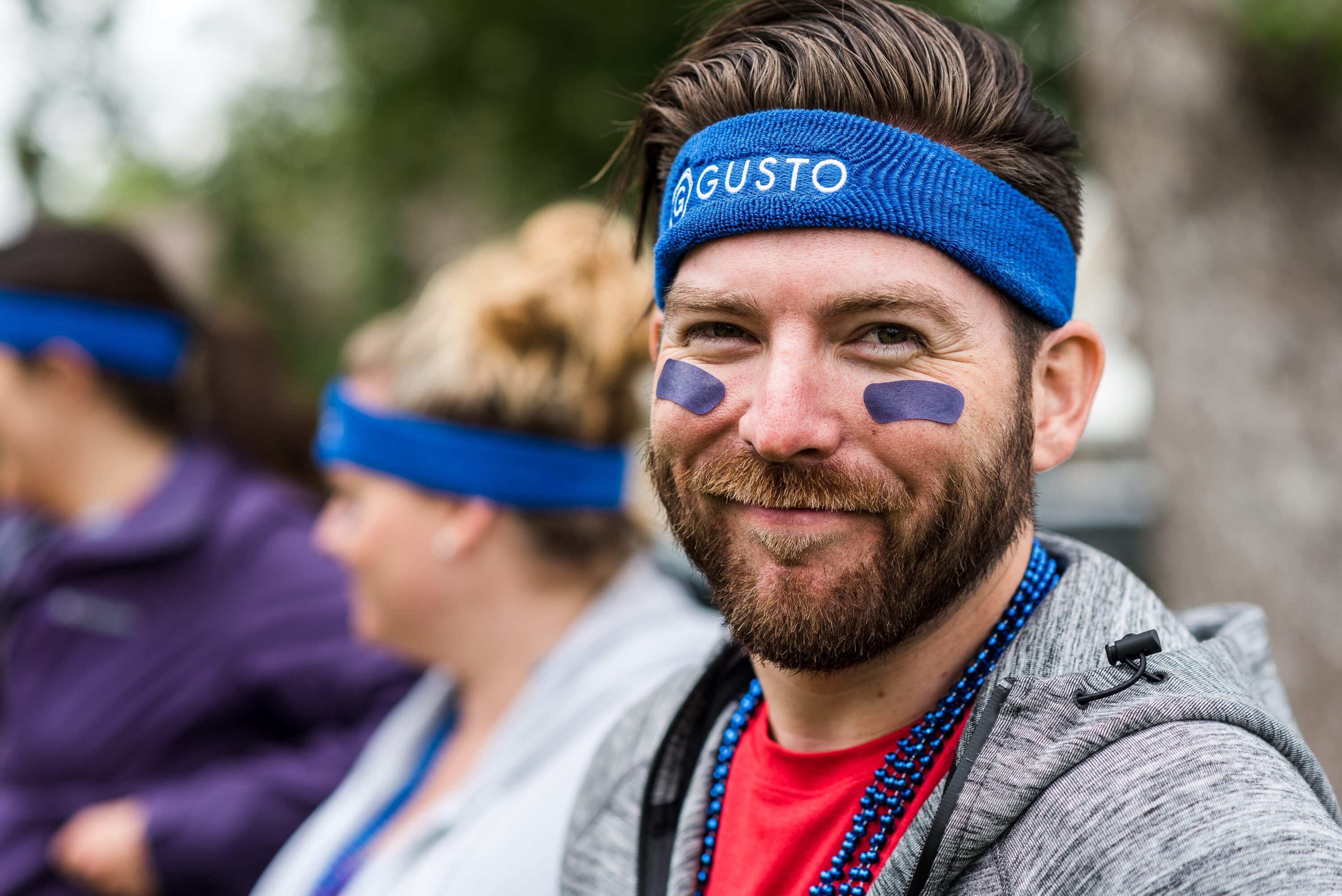 Candid smiles and team spirit